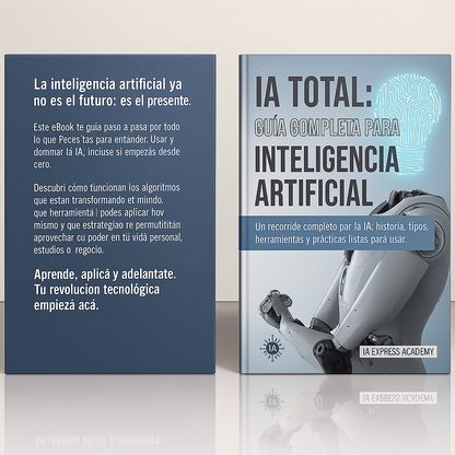 IA TOTAL: La Guía Definitiva para Dominar la Inteligencia Artificial (Desde Cero a Experto)